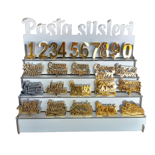 Pleksi Pasta Süsleri
